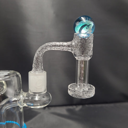 Cookies Etched Quartz Slurper Banger Kit | 14mm M