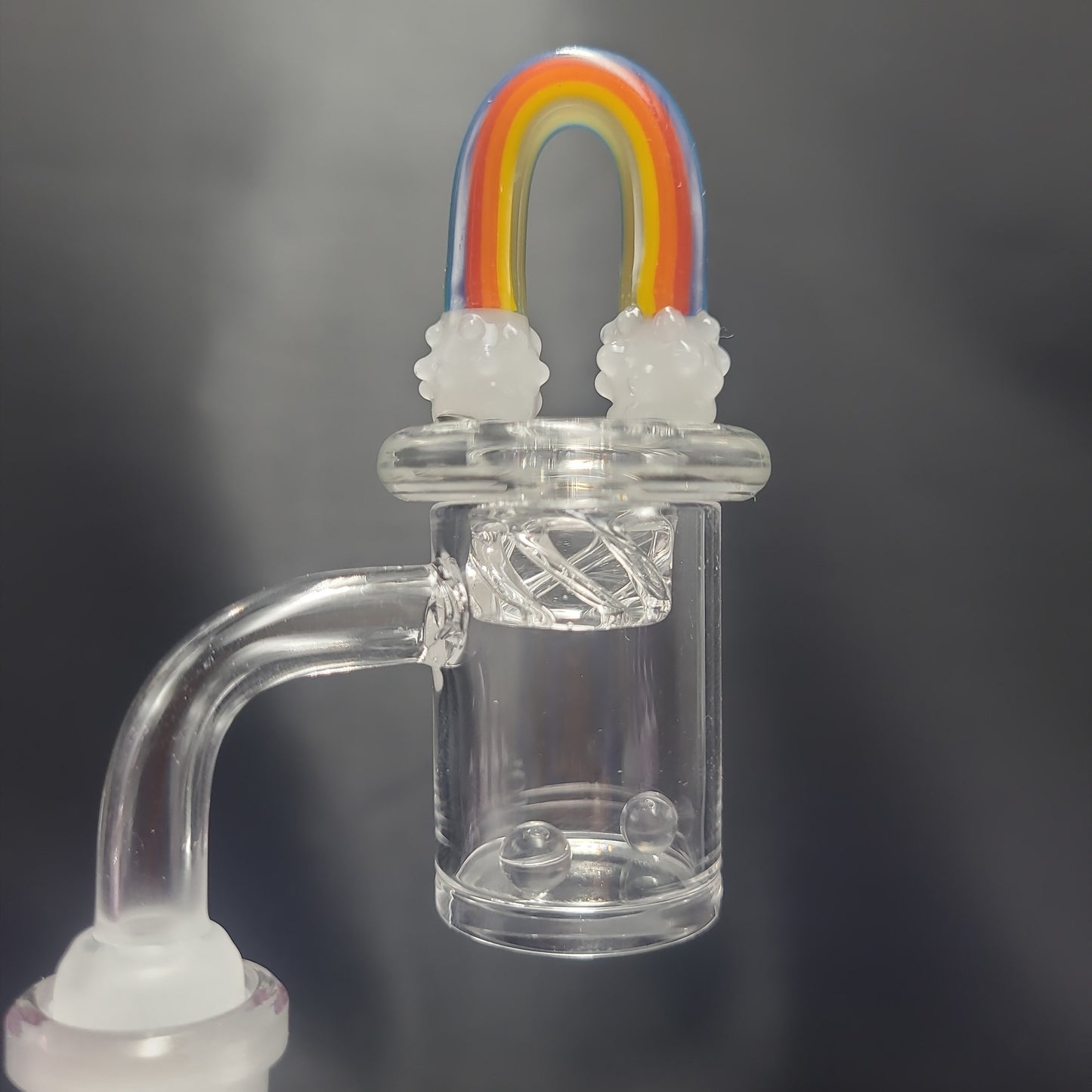 Cloudy Rainbow Spinner Carb Cap