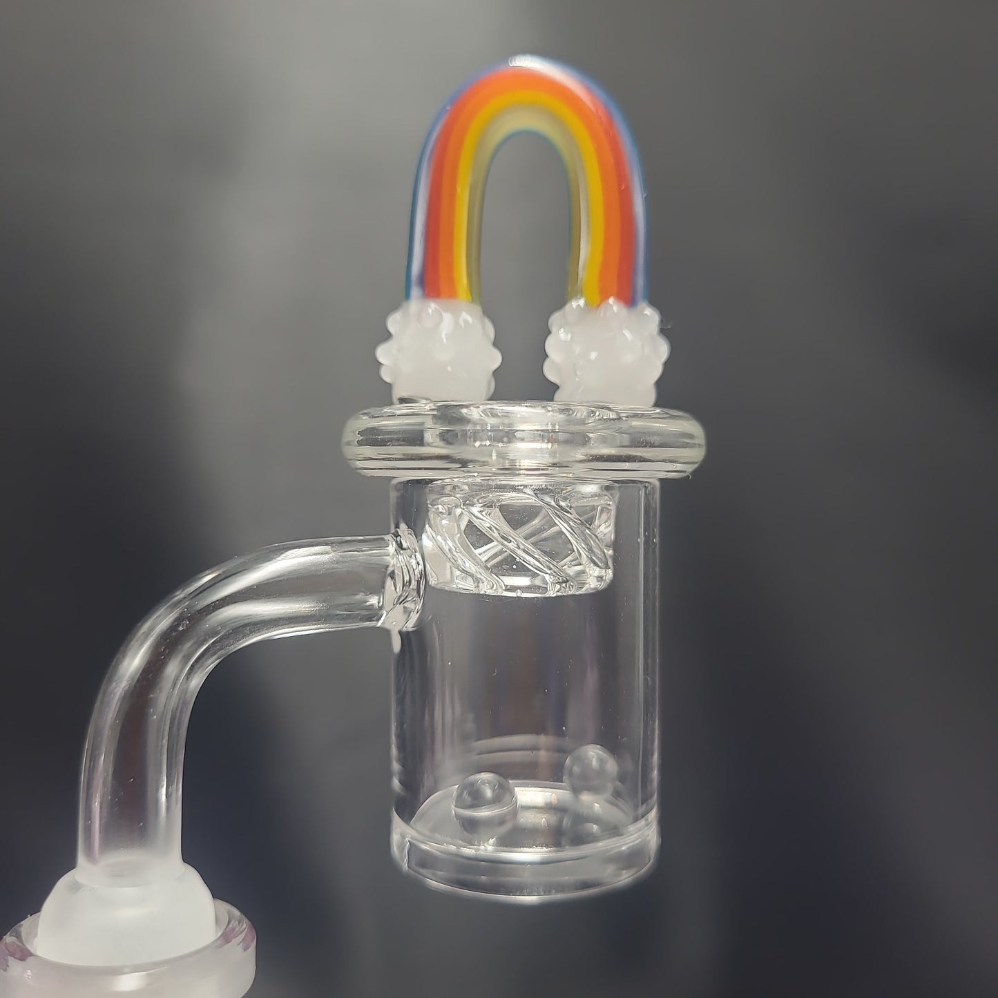 Cloudy Rainbow Spinner Carb Cap