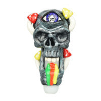 Pulsar Rainbow Puking Skull Spoon Pipe