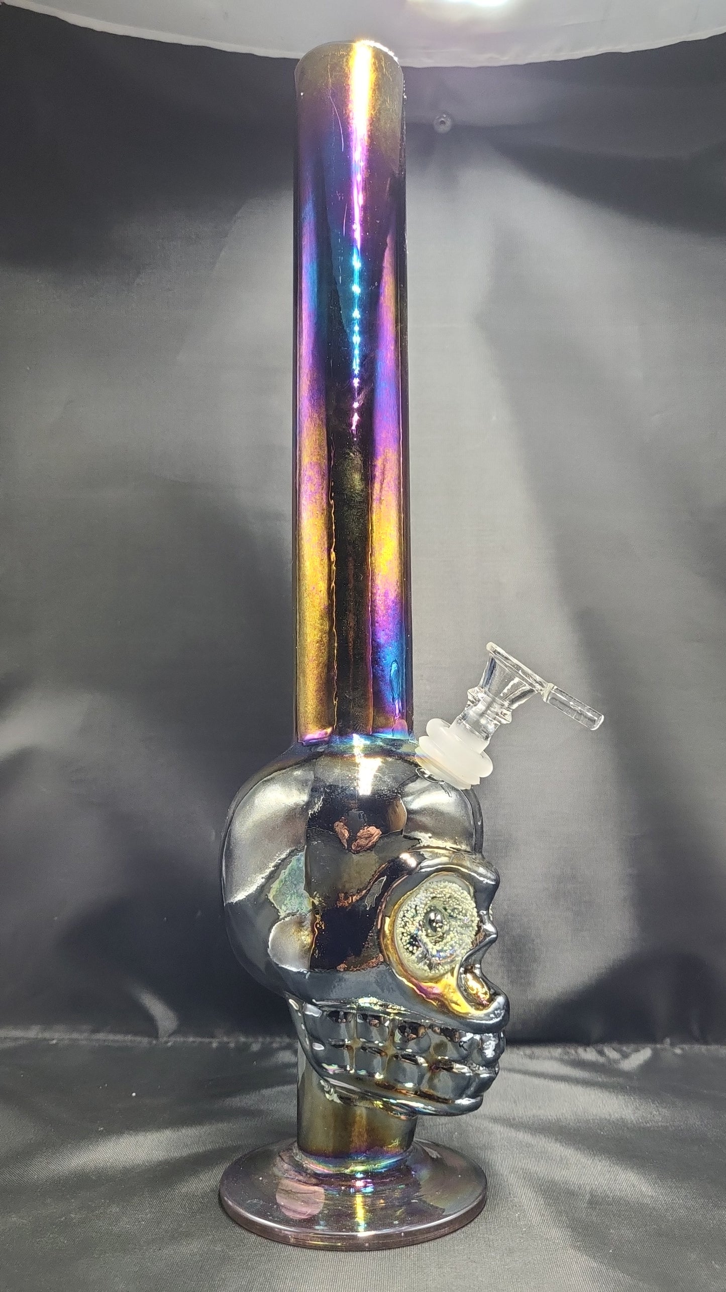 16" Irredecant Skull Water pipe