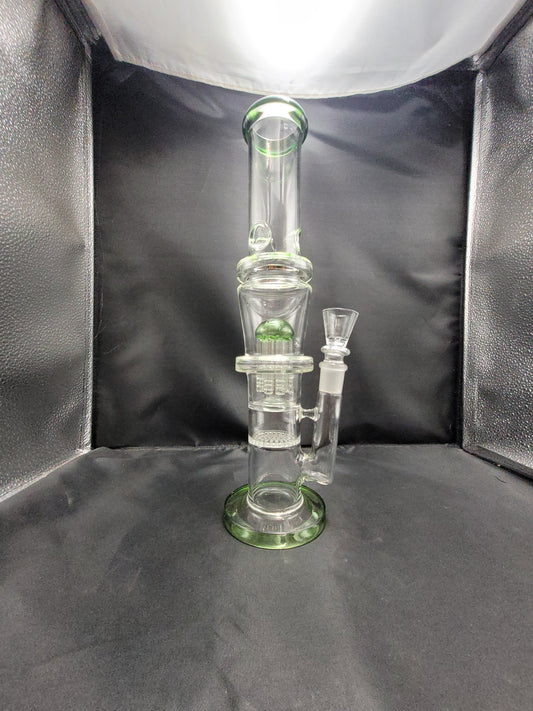 15" Funnel Barrel Tripple Perc waterpipe