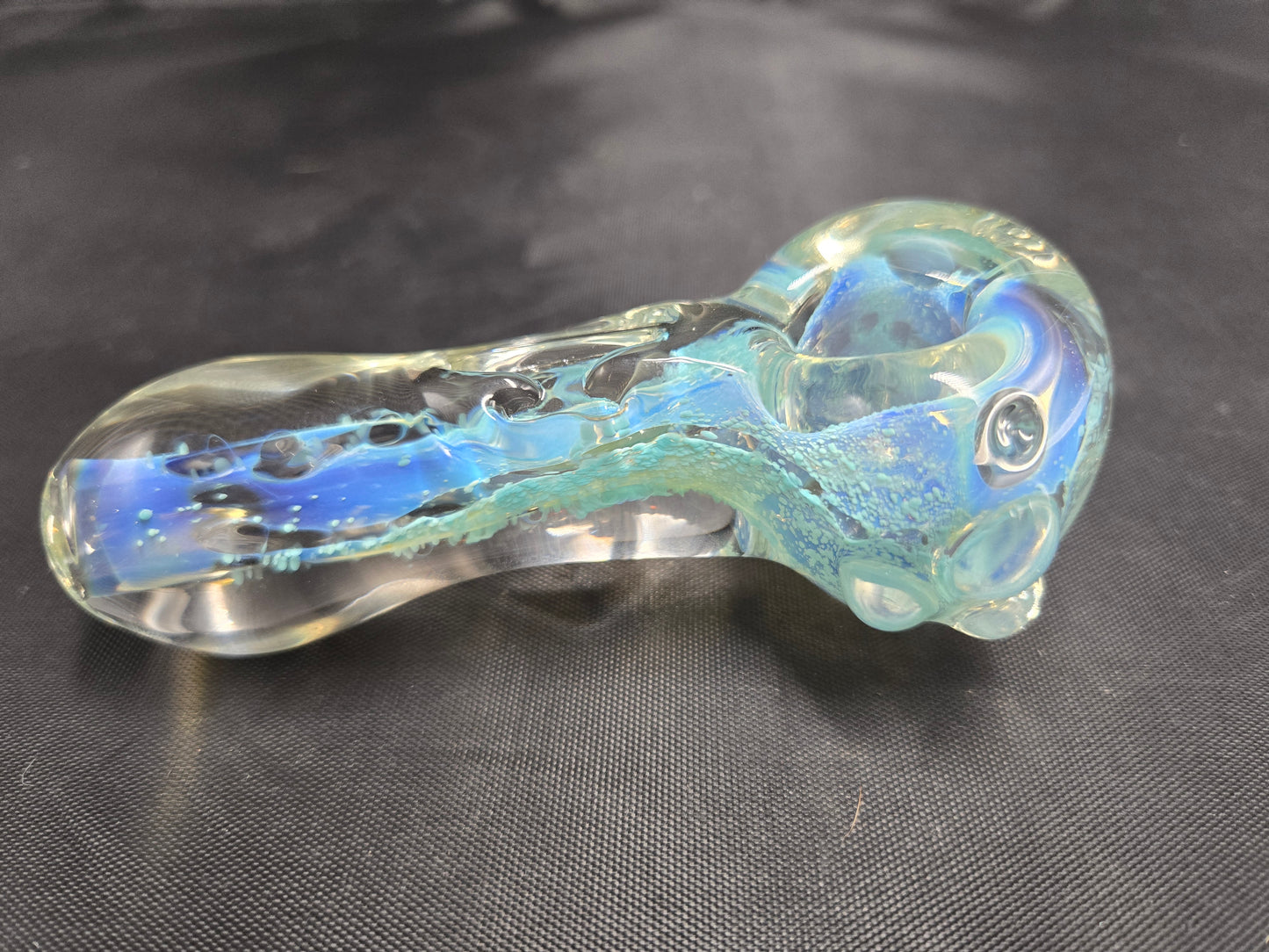 5" Solid Glass Waves Pipe Bowl