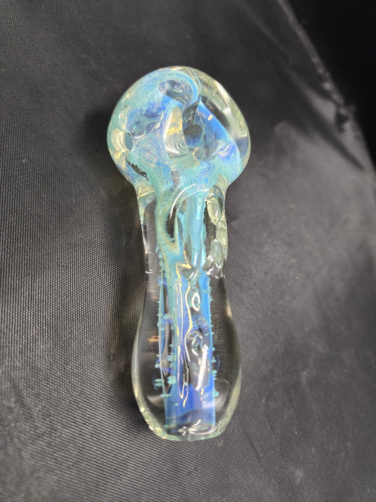 5" Solid Glass Waves Pipe Bowl