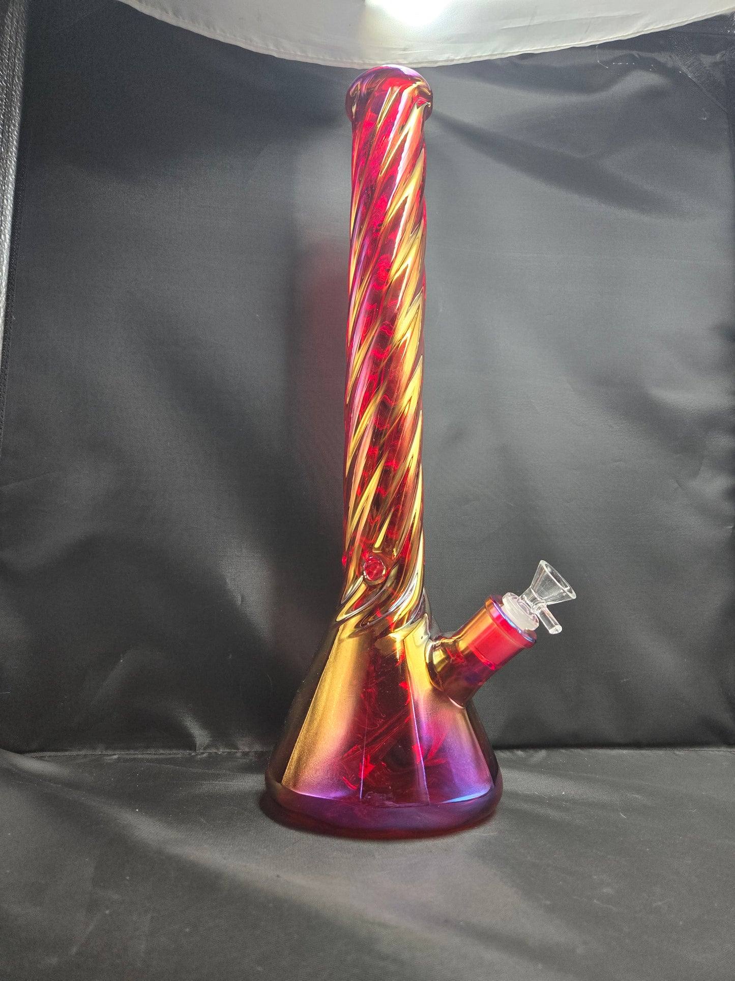 18" Crimson Twist Beaker waterpipe