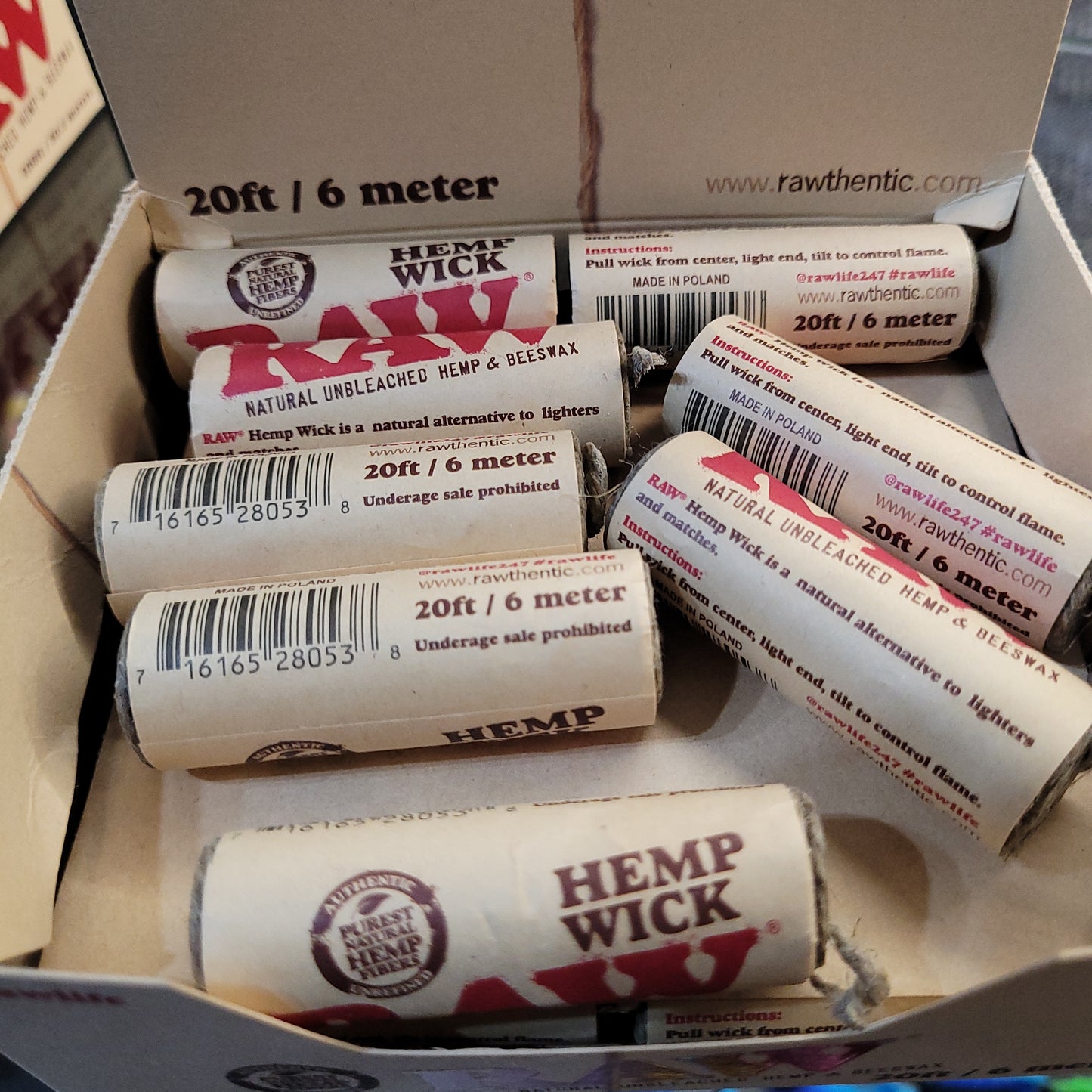 Hemp Wick