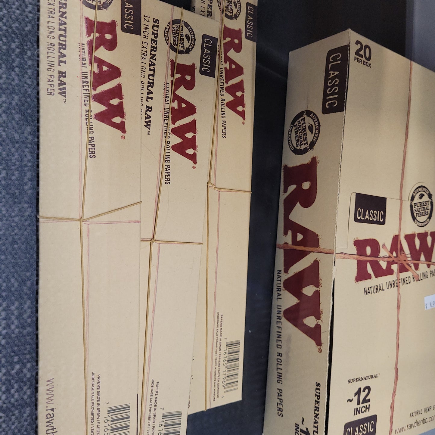 Classic 12" Raw Papers