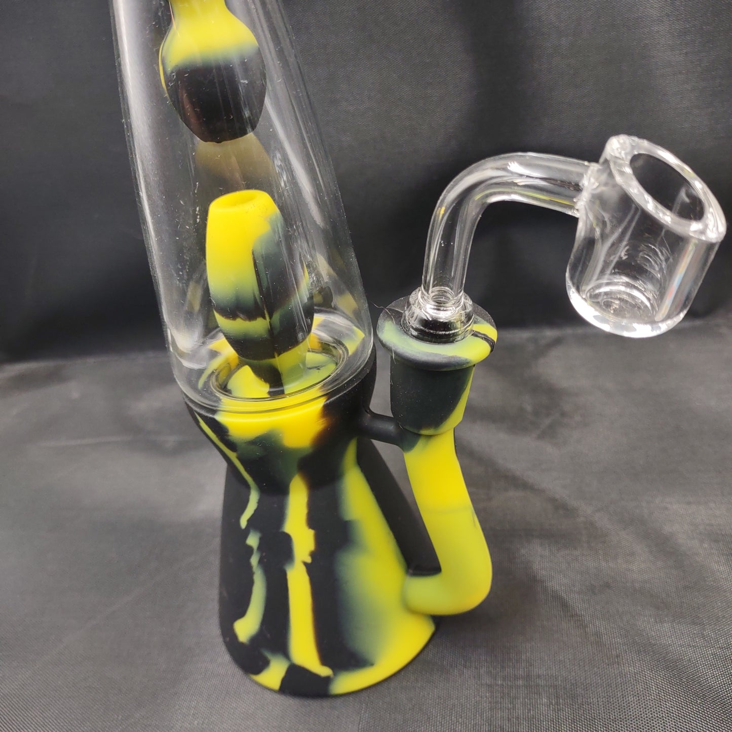 8" Silocone lava lamp rig