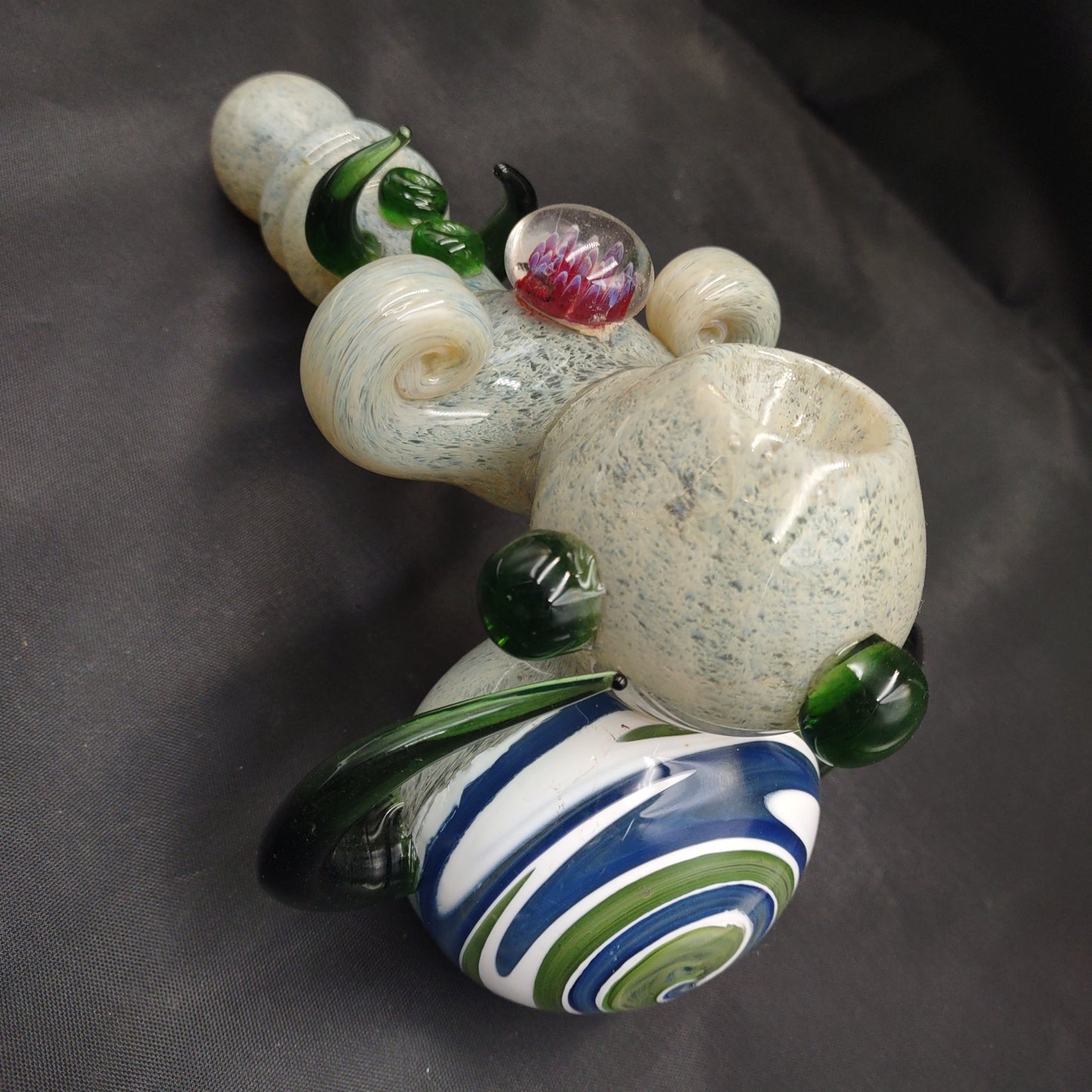 Earthy Swirl Boss Hammer Bubbler