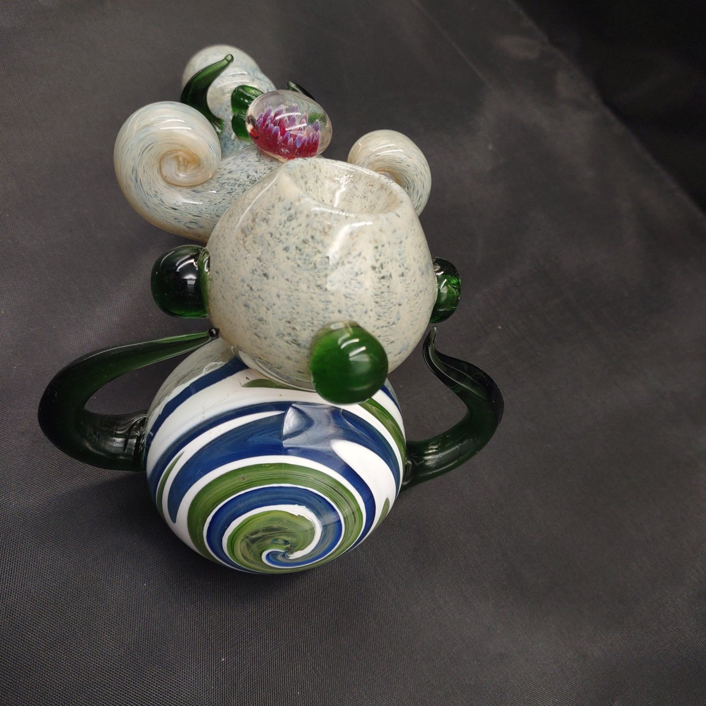 Earthy Swirl Boss Hammer Bubbler