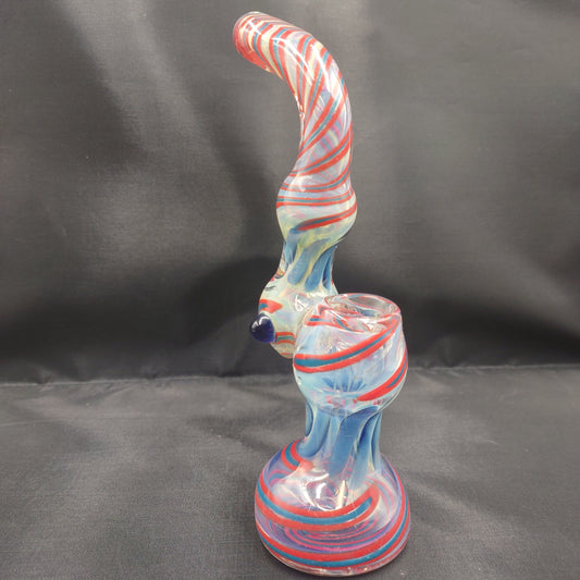 Color Twisting Fumed Bubbler