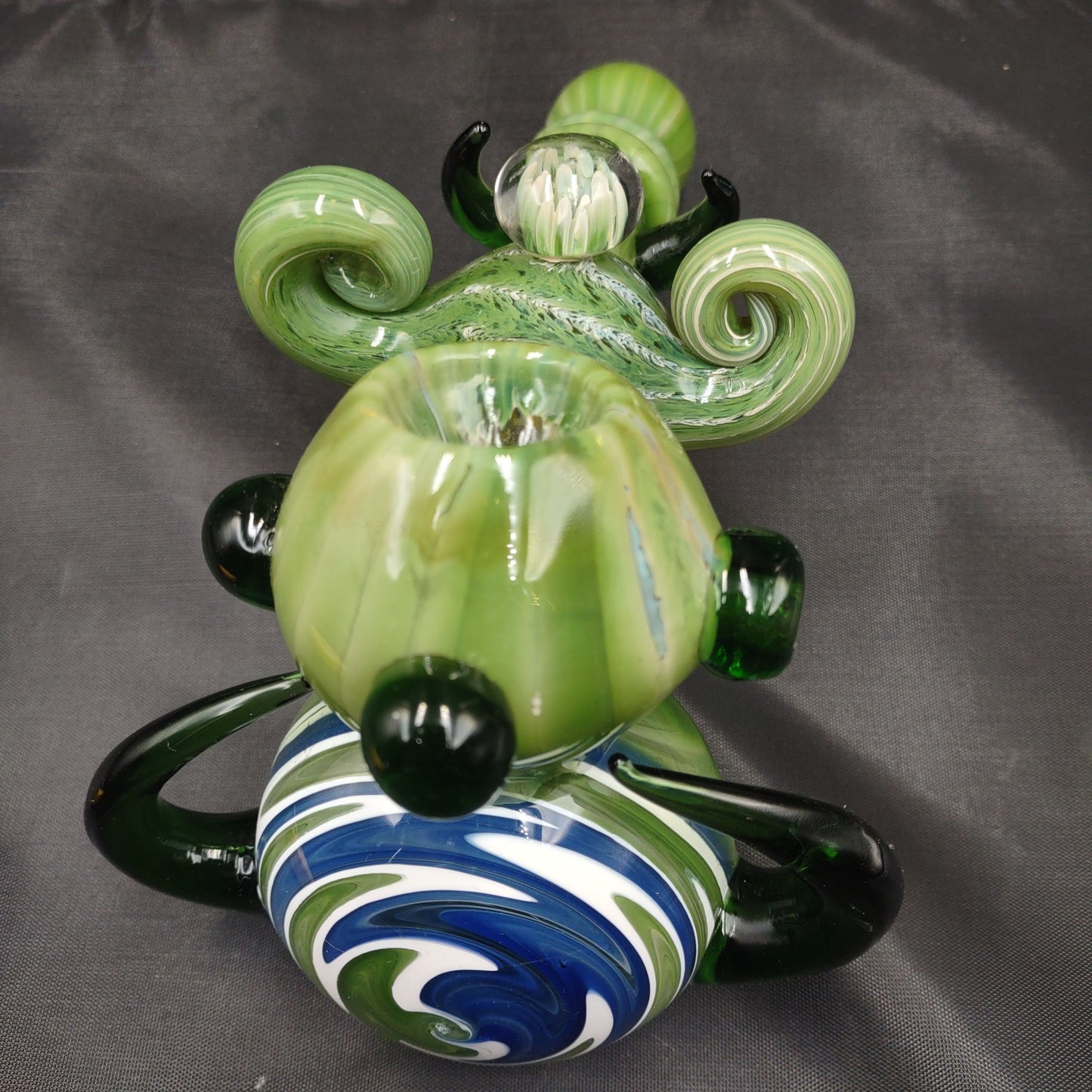 Earthy Swirl Boss Hammer Bubbler