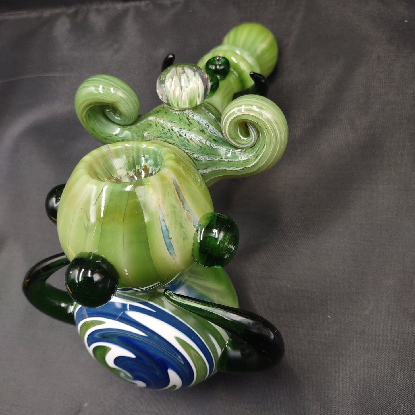 Earthy Swirl Boss Hammer Bubbler