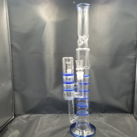 9 Honeycomb Perc Straight Tube with Ash Catcher