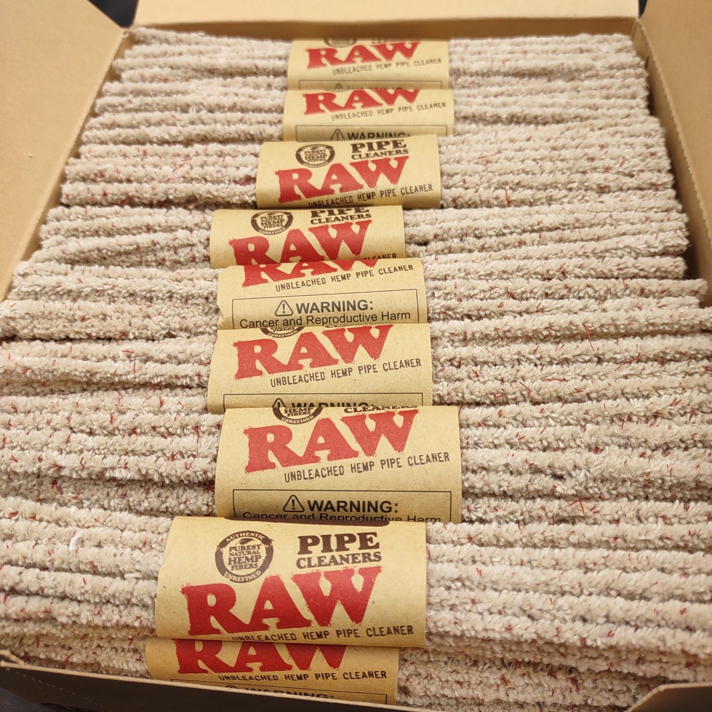 RAW Unbleached Hemp Pipe Cleaners