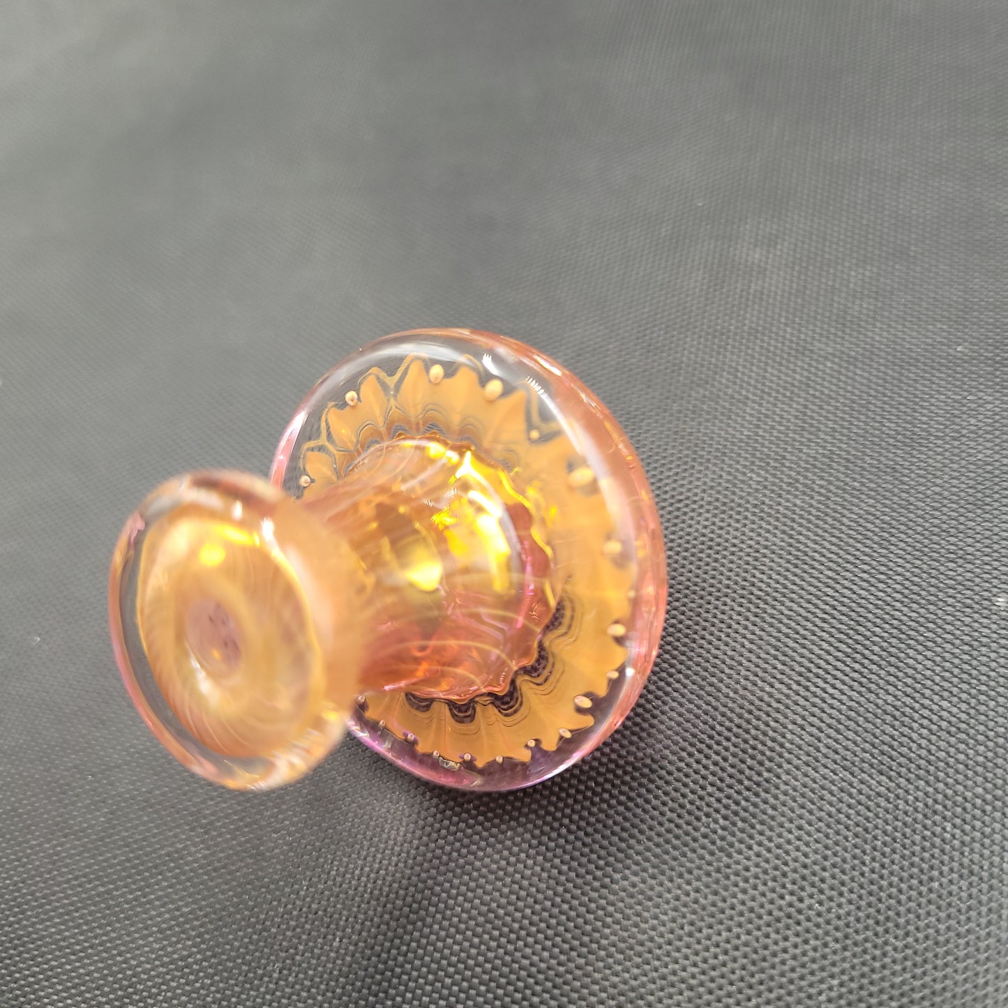 Pink Fumed Gold Cap