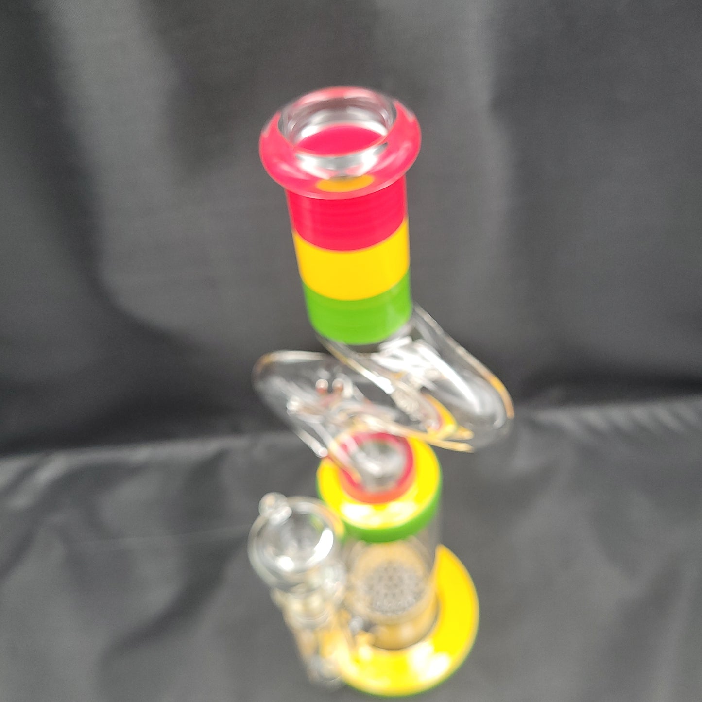 12" Rasta Honeycomb Zong bong