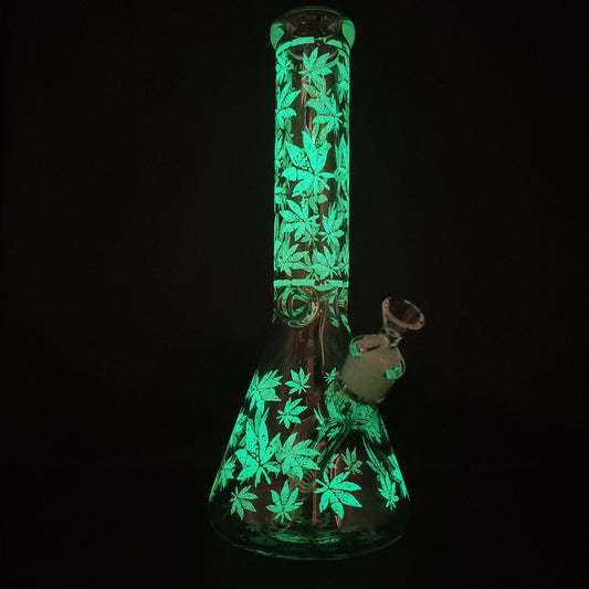 Glow Leafy Represented Beaker