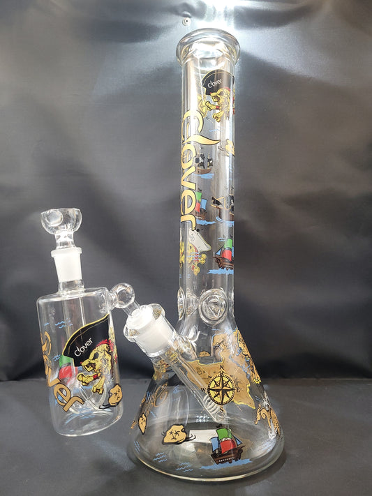 16" Clover Pirate Booty / Matching Ashcatcher set