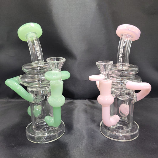 Pulsar Ball Recycler Water Pipe - 7.5" / 14mm F /