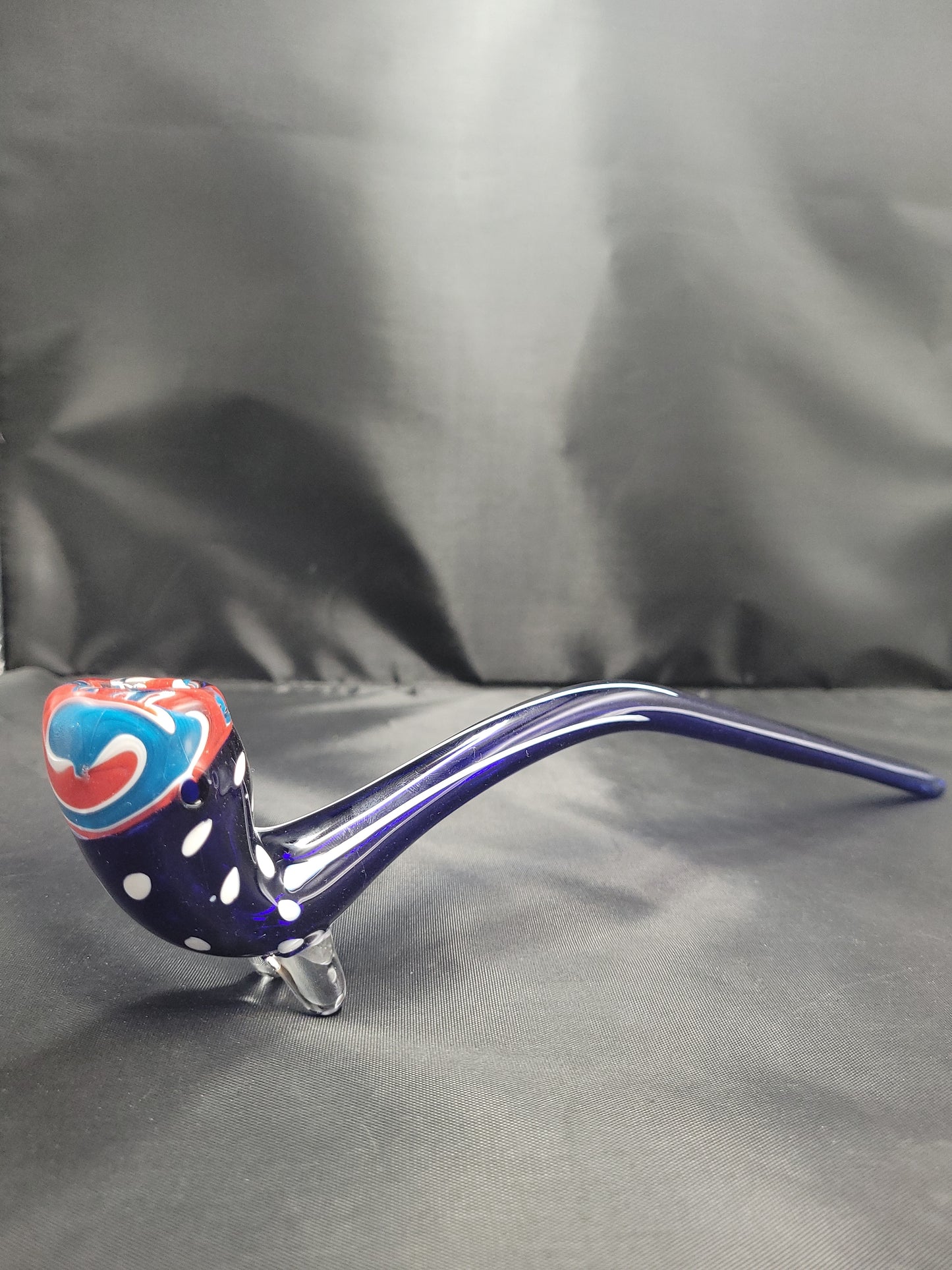 13" Zig Zag Dot Art Gandalf Pipe Slow Tube