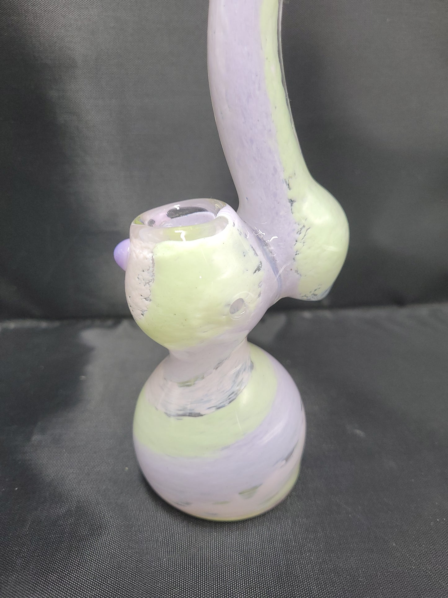 8" Slime Frit Bubble Gum Bubbler Approx 245 Grams