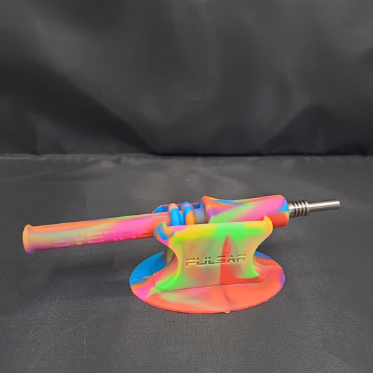 Pulsar RIP Silicone Vapor Straw w/ Stand - Tie Dye