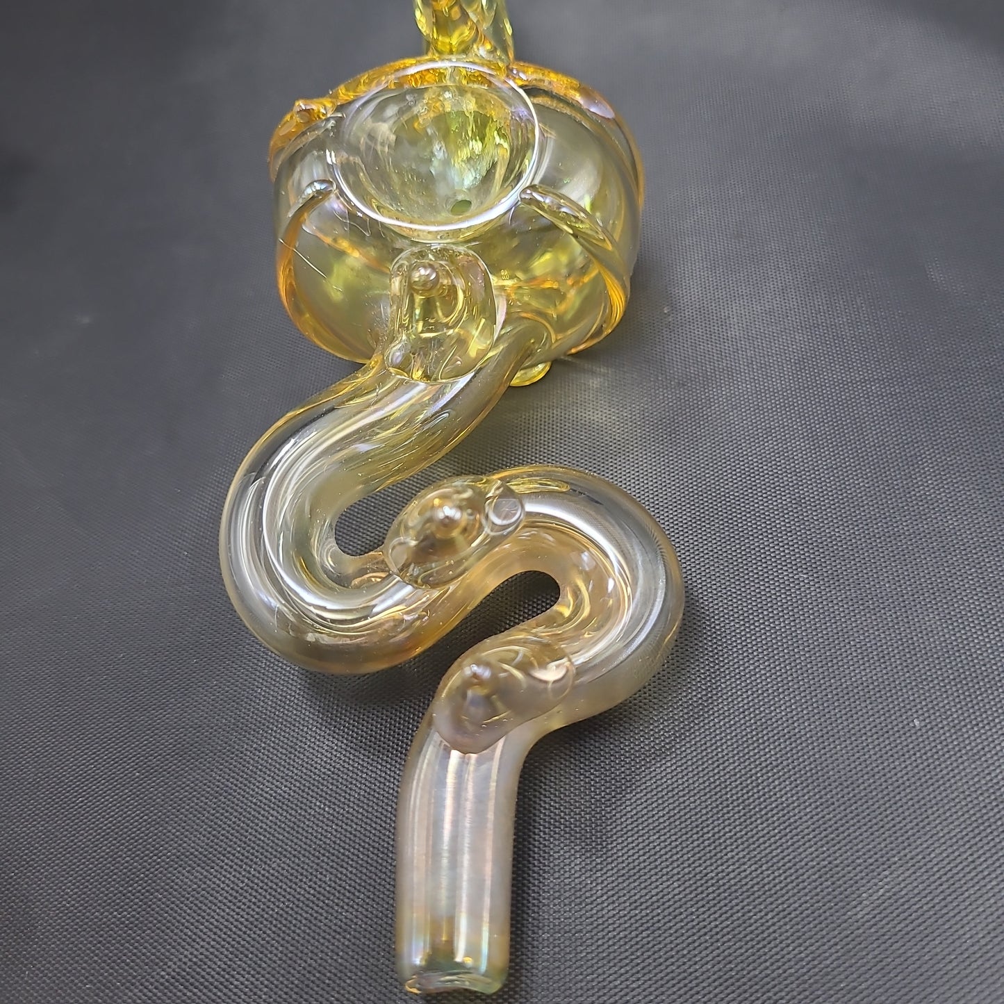 7" Gold Dragon pipe