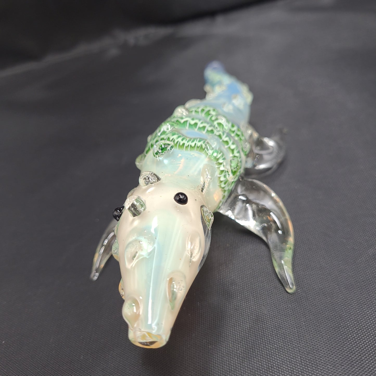 8" Lizard glass bowl pipe