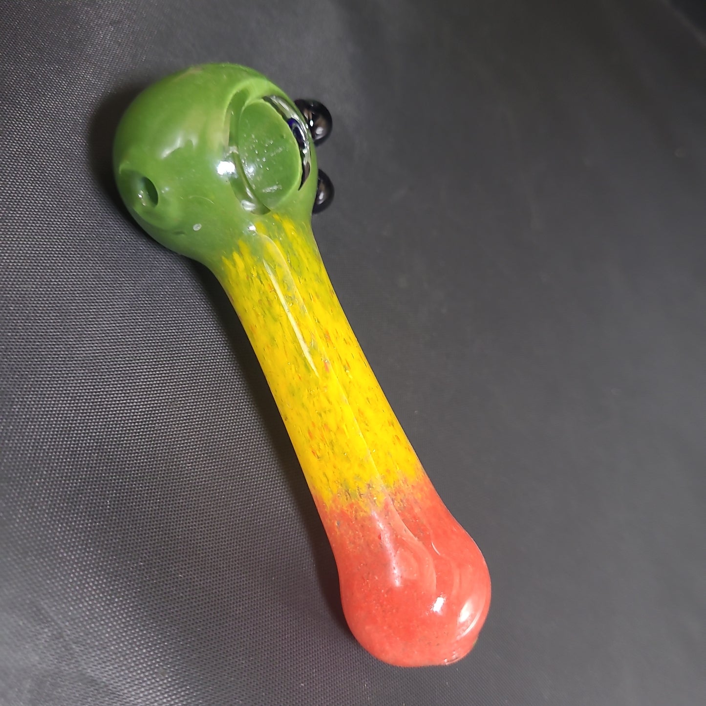 6" Tripple Dotted Rasta Grip bowl