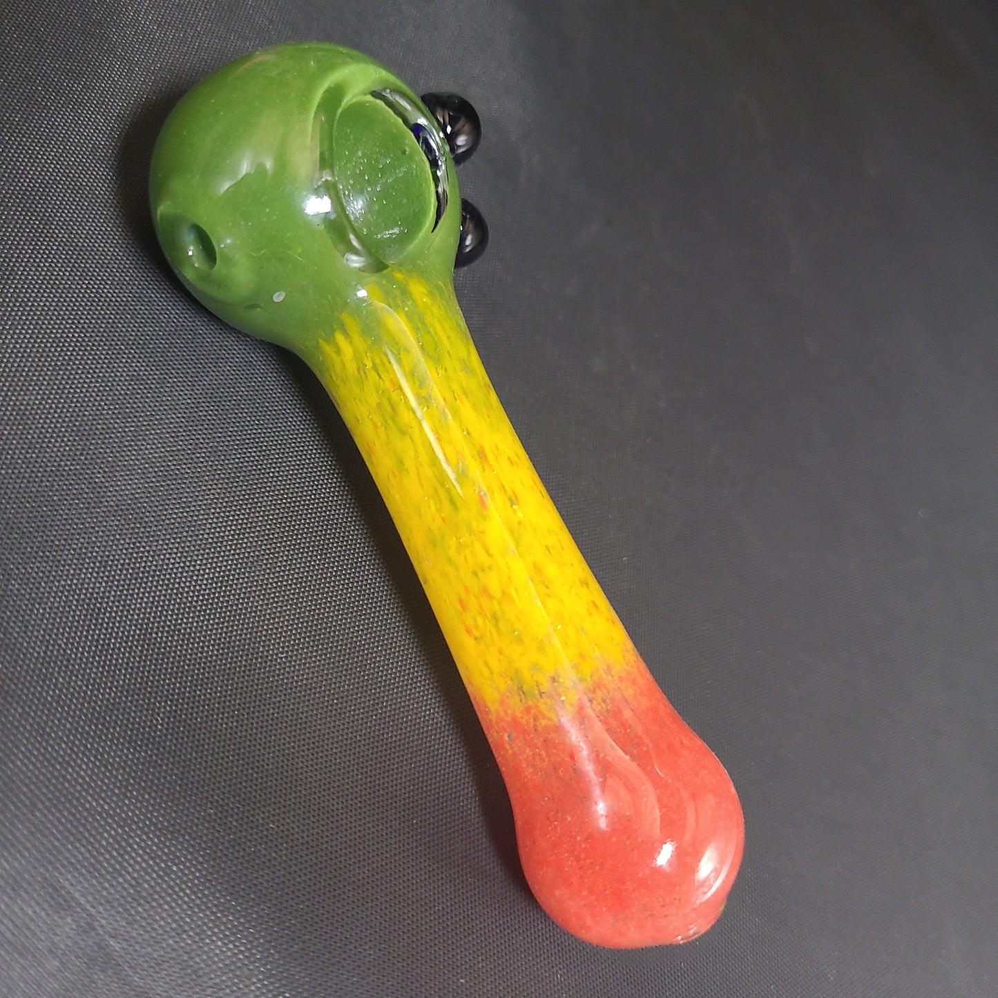 6" Tripple Dotted Rasta Grip bowl