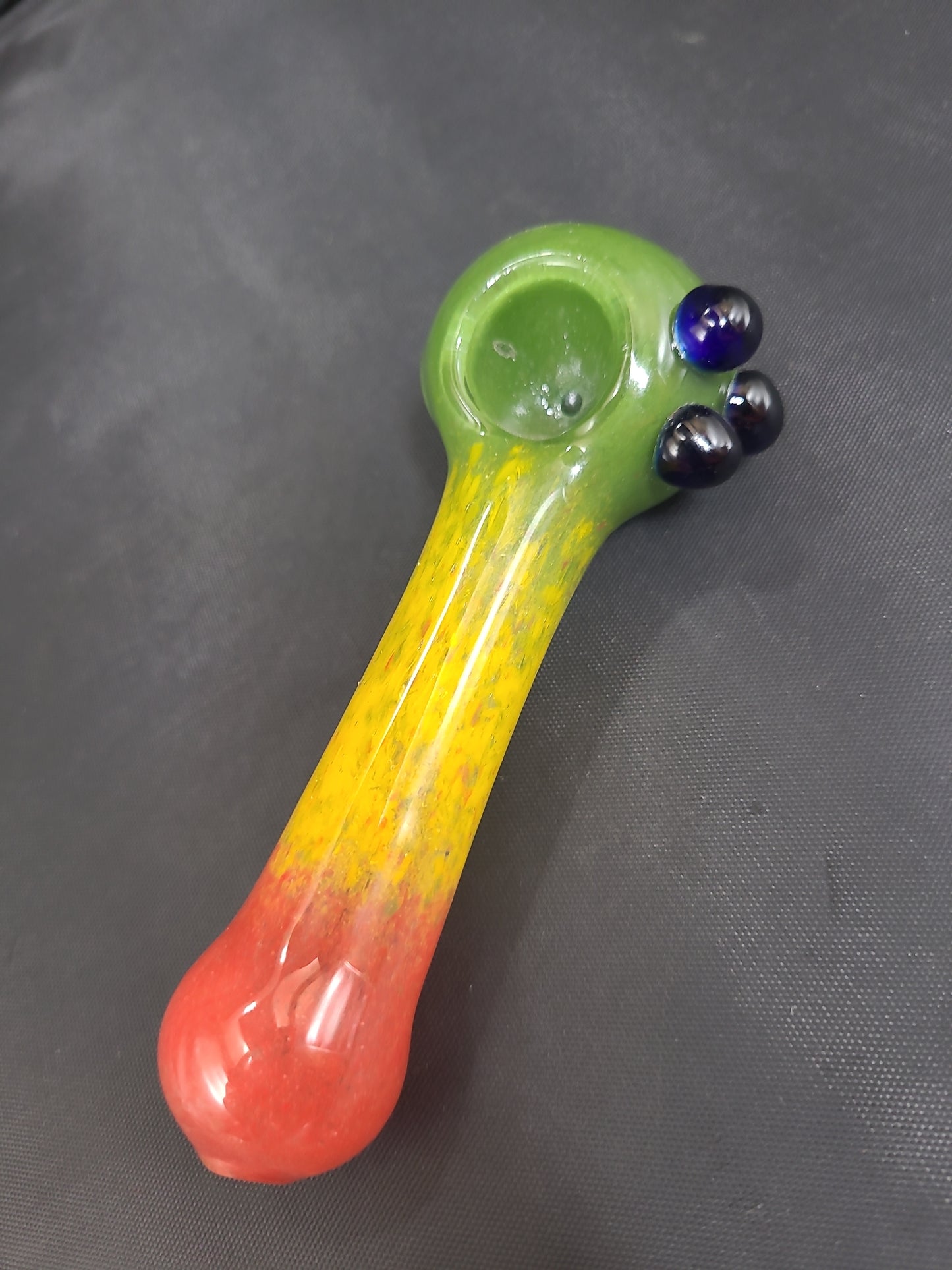 6" Tripple Dotted Rasta Grip bowl