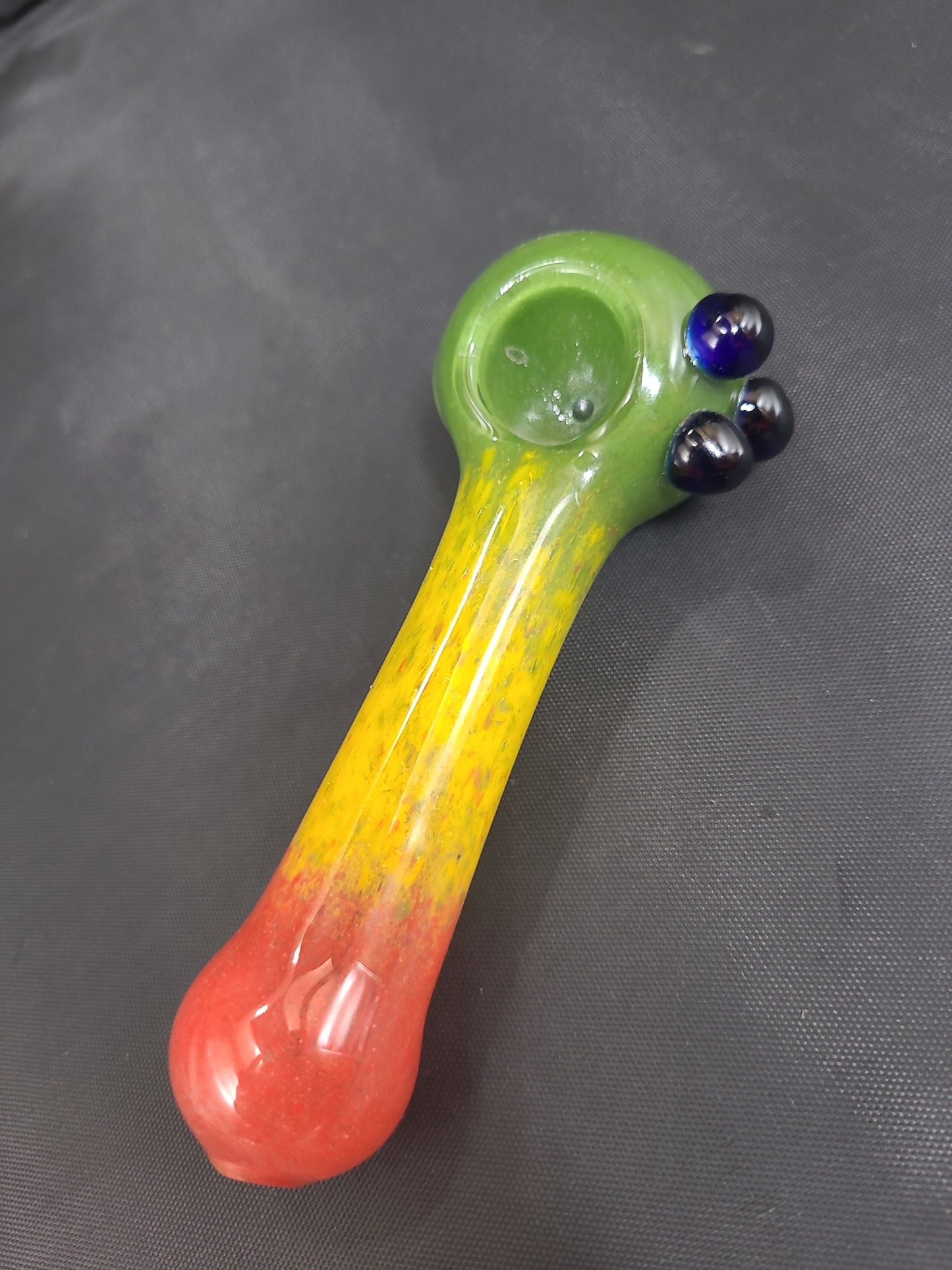 6" Tripple Dotted Rasta Grip bowl