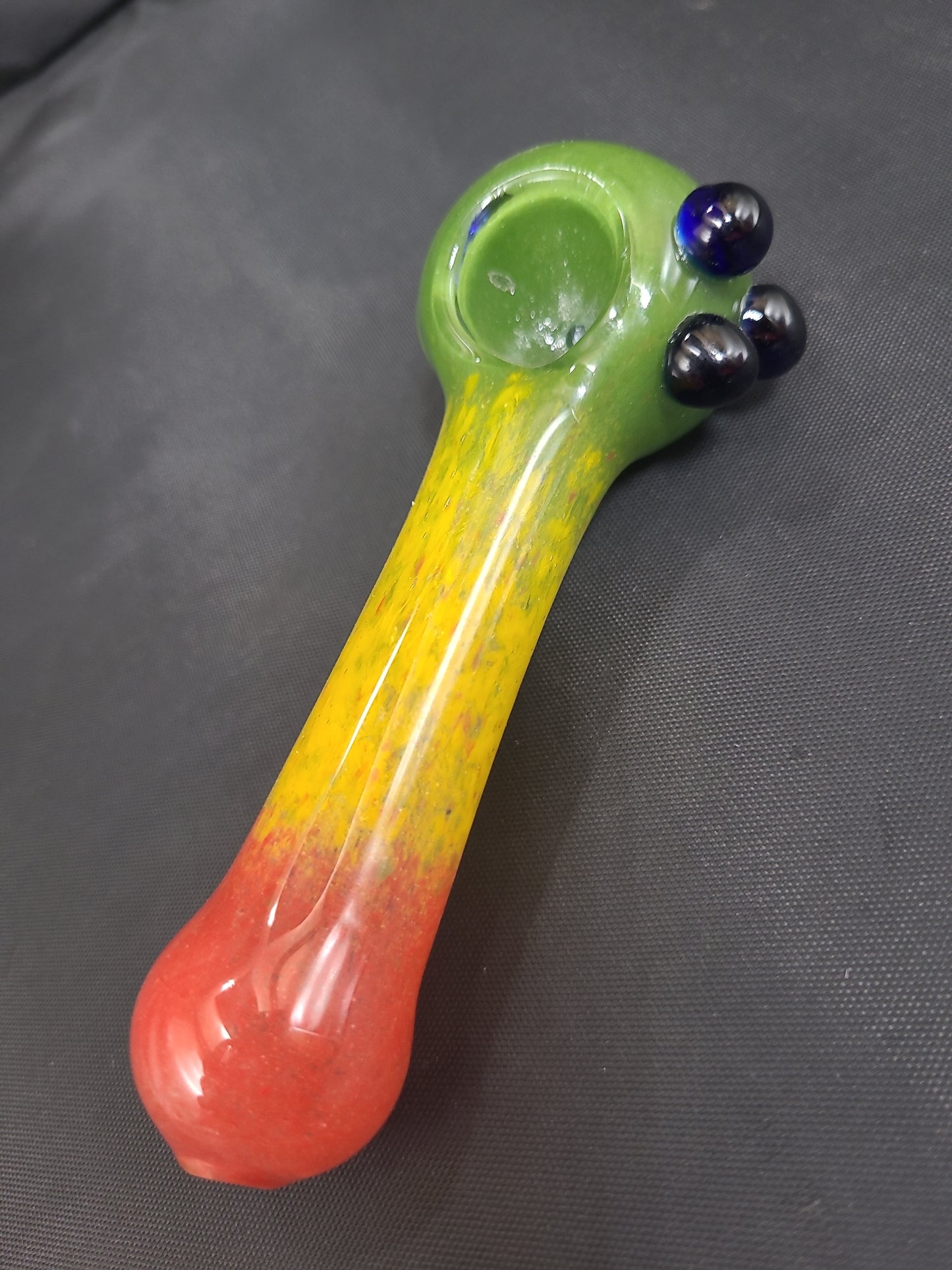 6" Tripple Dotted Rasta Grip bowl