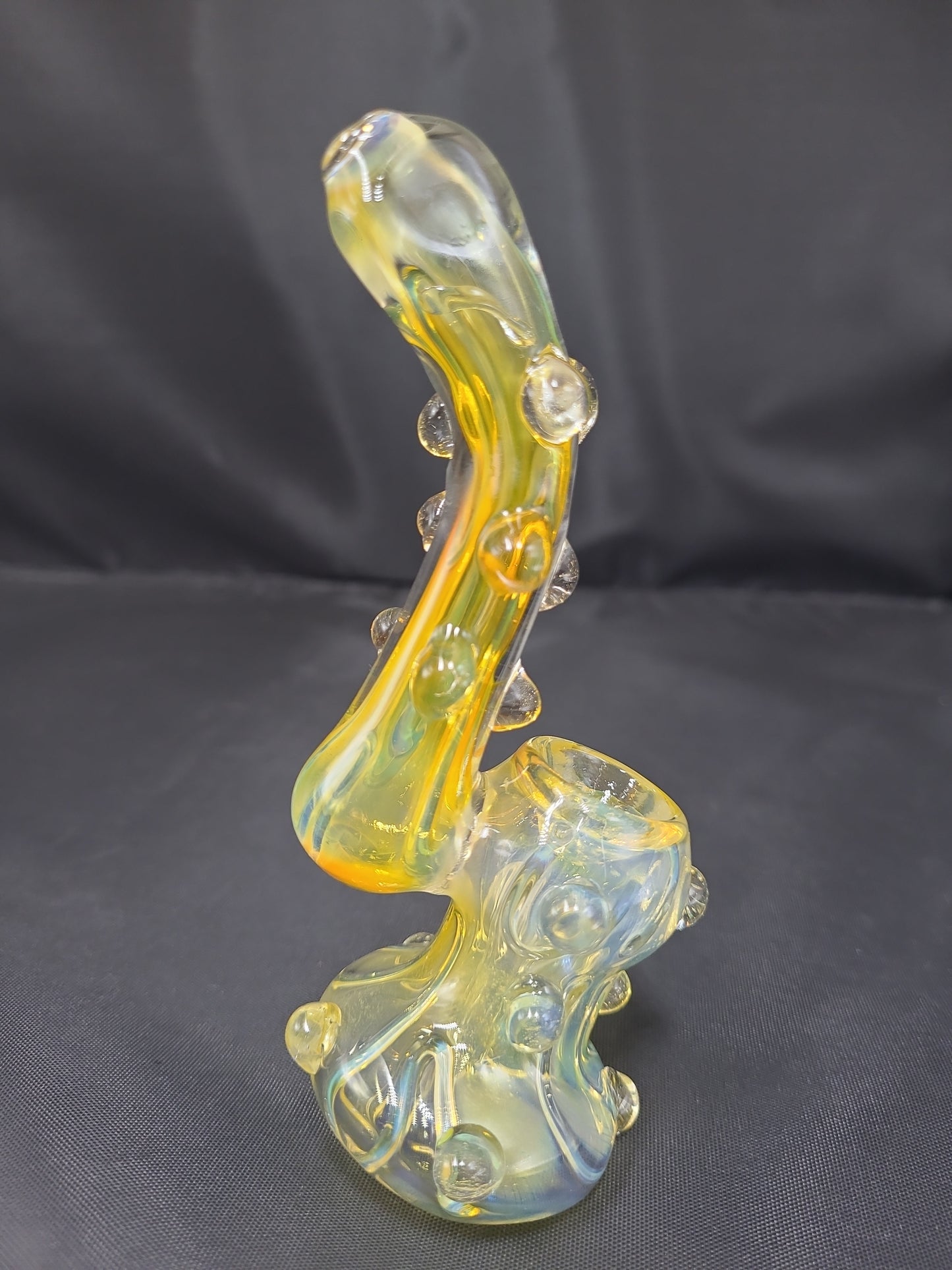 6" Gold Cactus Drip Bubbler