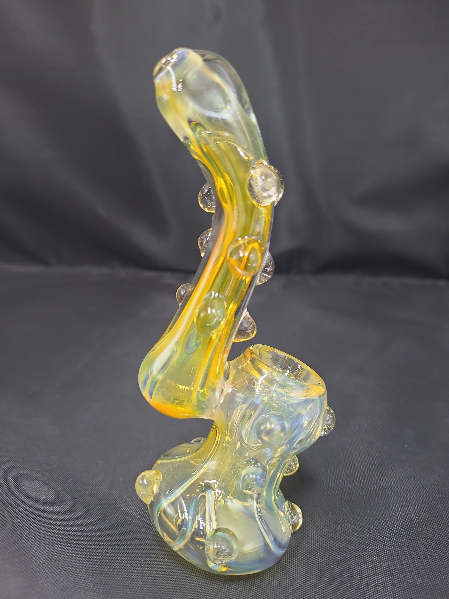 6" Gold Cactus Drip Bubbler