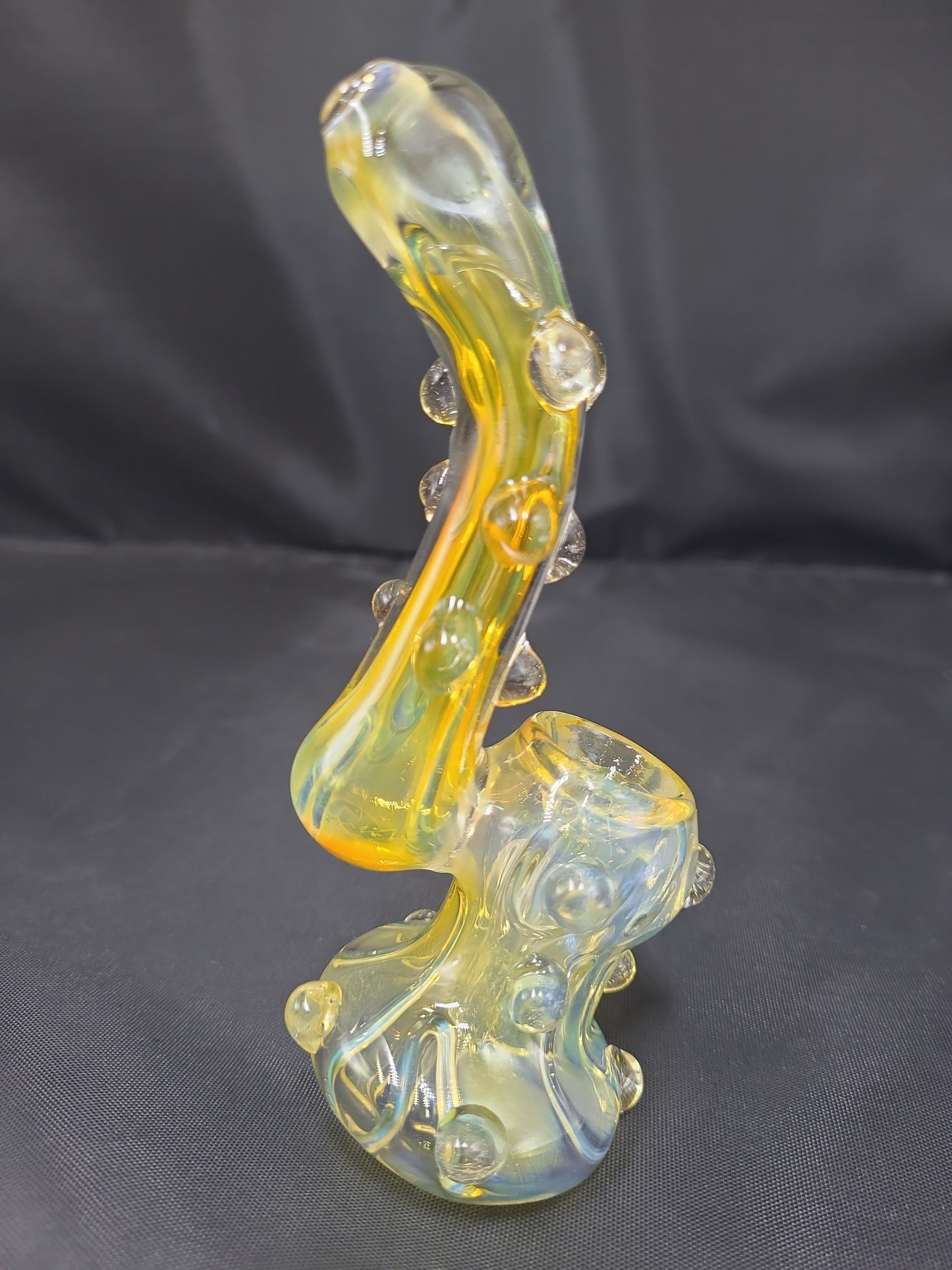 6" Gold Cactus Drip Bubbler