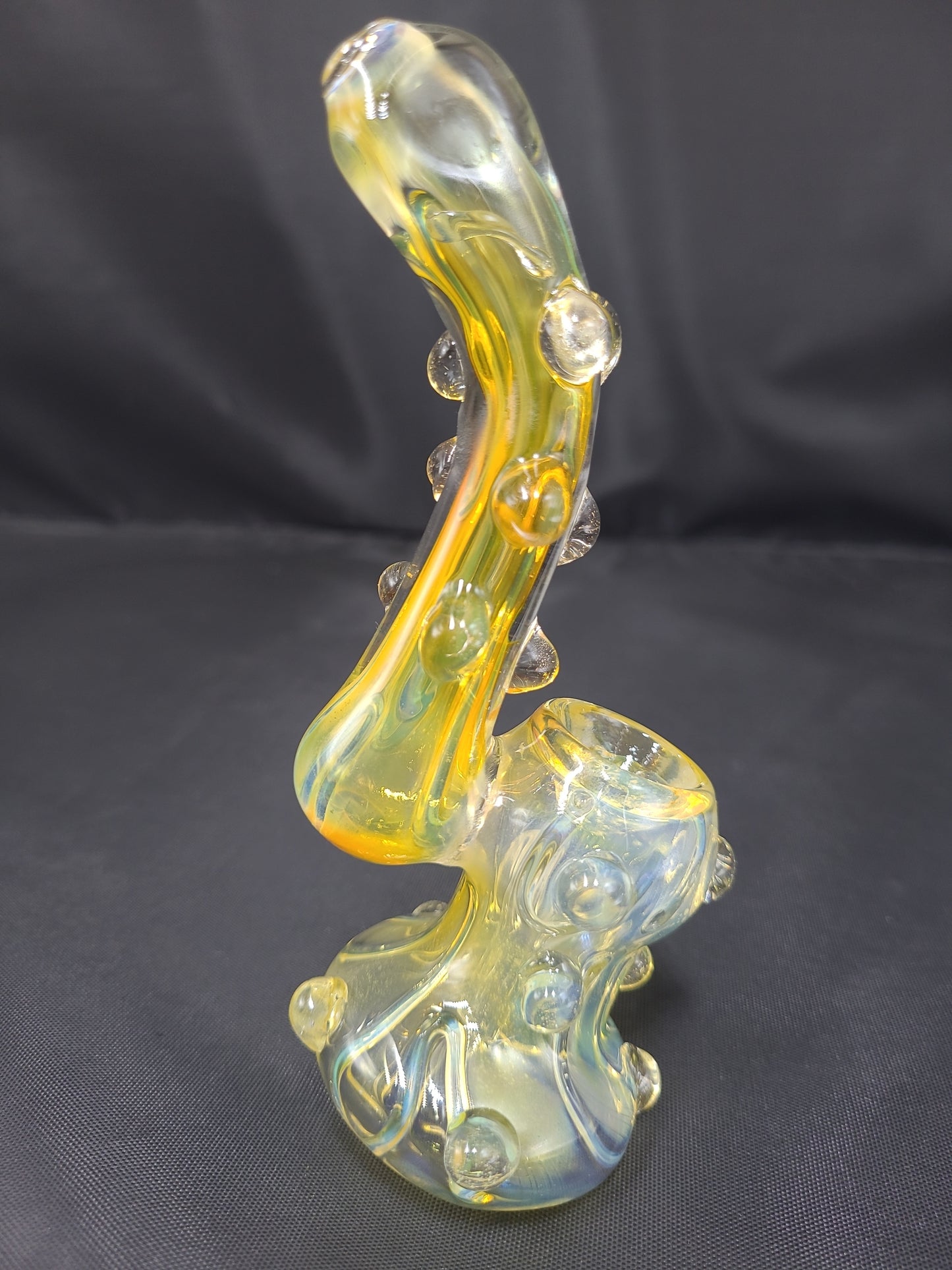 6" Gold Cactus Drip Bubbler