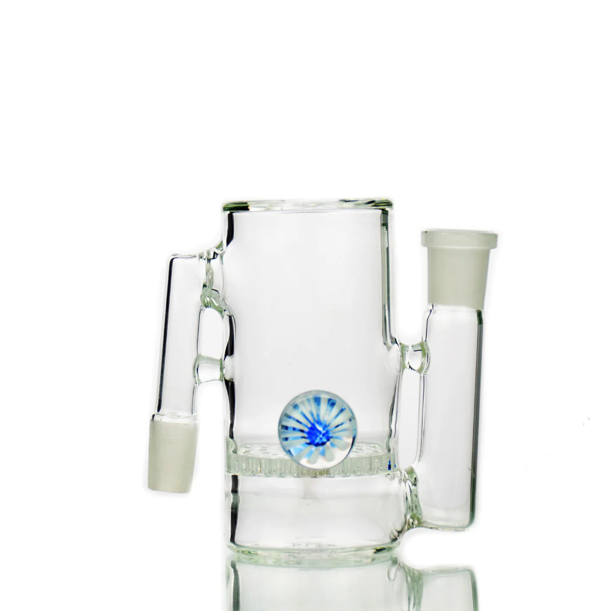5" Honeycomb Perc Ash Catcher 90° Socket 14mm