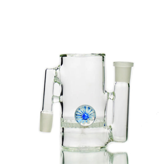 5" Honeycomb Perc Ash Catcher 90° Socket 14mm