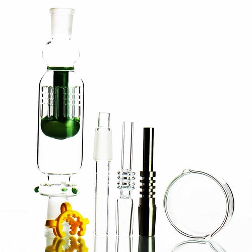 Glass Nectar Collector with Tree Perc Set