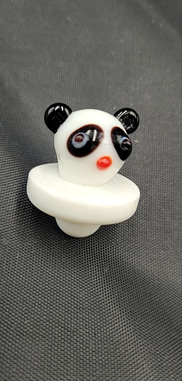 Glass Carb Cap - Panda