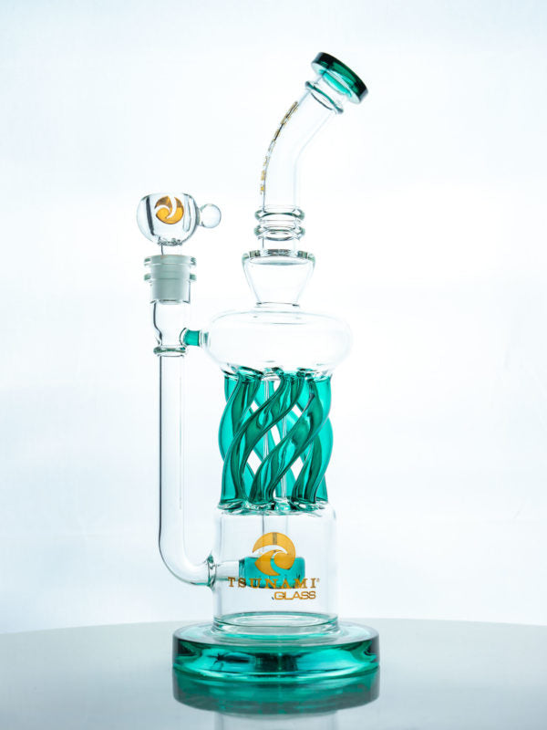 Tsunami Shower Head Twist Perc Recycler