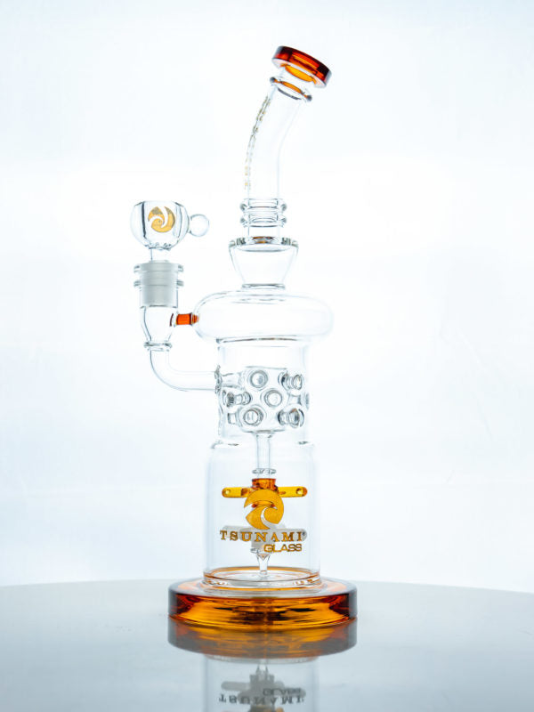 Tsunami Double Propeller Drum Perc Recycler (12″)