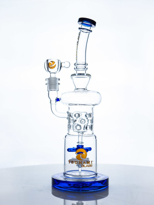 Tsunami Double Propeller Drum Perc Recycler (12″)