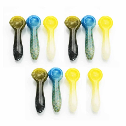 Frit Design Assorted Color Handpipe