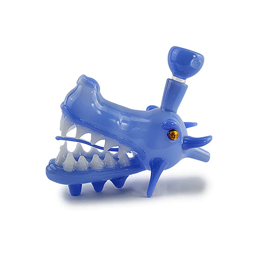 7" Dragon Head Glass Water Pipe