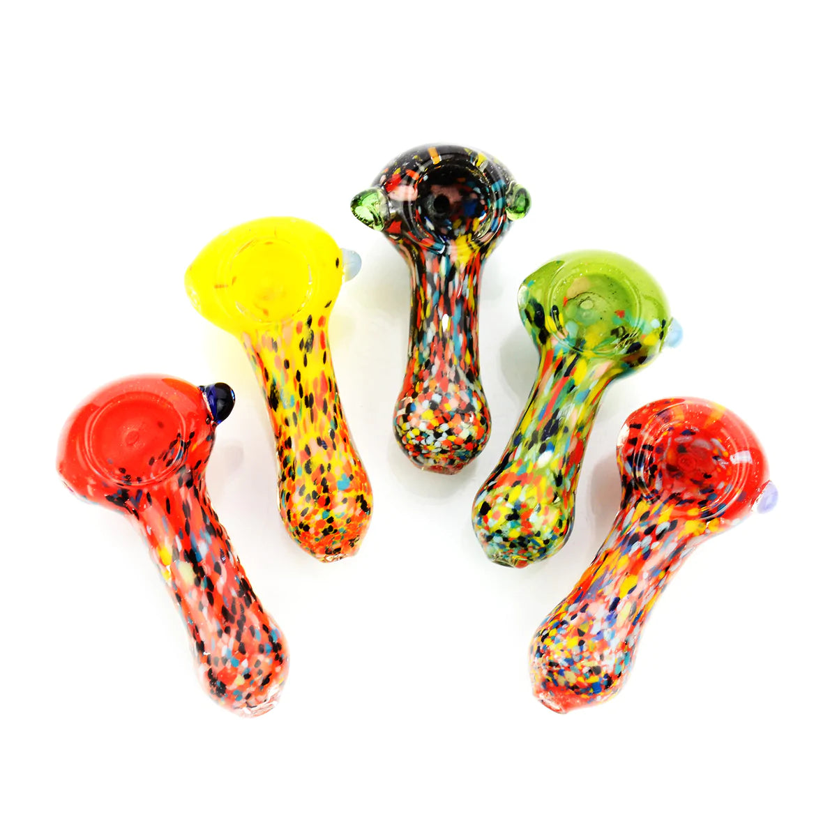 Melting Dot Fritted Color Pipe